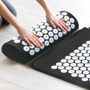 1 Set Acupressure Mat Head Neck Back Foot Massage Cushion Pillow Yoga Spike Relax Carpet  Acupuncture Pad Needle Body Massager