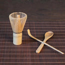 3PCS Japanese Tea Set Includes Matcha Bamboo Whisk Traditional Scoop &amp; Tea Spoon