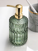 New Arrival Bathroom Accessories Glass Soap Bottle Dispenser Lotion Bottle Press-type Hand Sanitizer Bottle Foam Pump Bottles