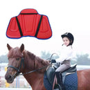 Horse Saddle Pad PU Outdoor Training Seat Cushion Horse Harness Seat Saddle Cushion Leather Pads Equipment Accessories