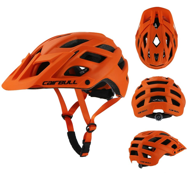 Cairbull Fahrradhelm TRAIL XC Fahrradhelm In-Mold MTB Fahrradhelm Casco Ciclismo Road Mountain Helme Sicherheitskappe 55-61CM