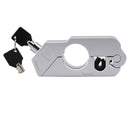 Motorcycle Handlebar Lock Handlebar Brake Handle Solid Lock Imitating Steal Lock Pull Rod ATV Dirt Street Bikes Anti Theft