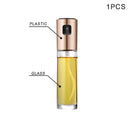 Kitchen Baking Oil Spray Vinegar Bottle Stainless Steel Nozzle Glass Oil Bottle BBQ Water Gravy Boats Grill Sprayer Cooking Tool