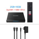 Global Mecool KM6 edición de lujo Amlogic S905X4 TV Box Android 10 4G 64GB 32G Certificado por Google Soporte Wifi6 BT1000M Decodificador