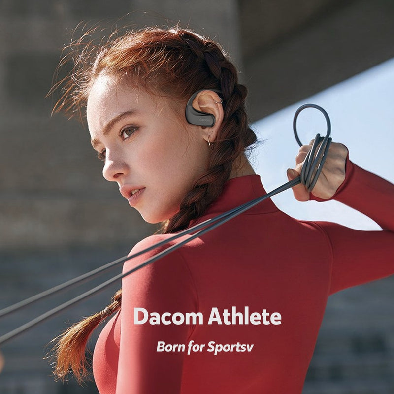 DACOM G93 Auriculares deportivos Bluetooth Bass IPX7 Auriculares inalámbricos impermeables Auriculares para correr con micrófono para iPhone Xiaomi Huawei