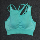 Yoga Set Women Sleeveless Sport Suit Workout Gym Clothes Fitness Sports Bra High Waist Shorts 2 Piece Utra Seamless Sportswear