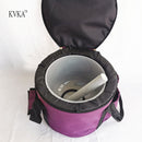 Tazón de canto de cristal de cuarzo esmerilado de 8 pulgadas 432 hz/440 hz con estuche de transporte gratis Chakra CDEFGAB