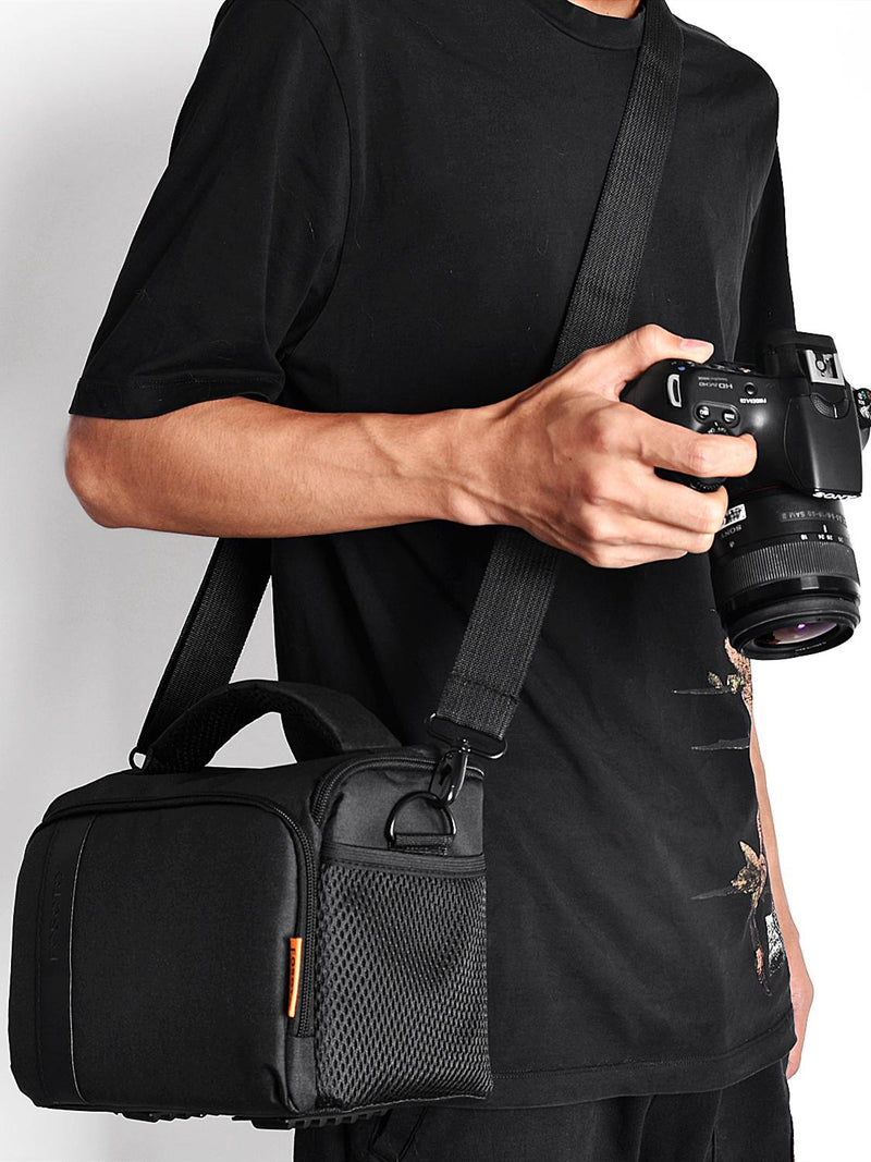 Fusitu, bolsa impermeable de nailon para hombro, bolsa para cámara de vídeo DSLR, bolsa para lente Sony, bolsa Canon Nikon B500 P900 D90 D750 D7000