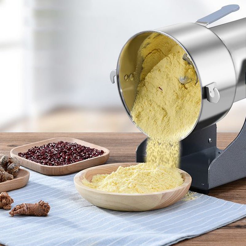 2000g Grains Spices Hebals Cereals Coffee Dry Food Grinder Miller Grinding Machine gristmill home medicine flour powder crusher