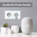 Livolo EU Standard Wall Power Socket, 4colors Crystal Glass Panel, Manufacturer of 16A Wall Outlet, C7C2EU-11/12/13/15