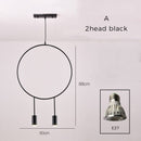 Nordic Brief Dinning Room Chandelier Lighting Modern Designer Office  Chandelier Light Vintage Spot Hanging Lights /LED Lamp