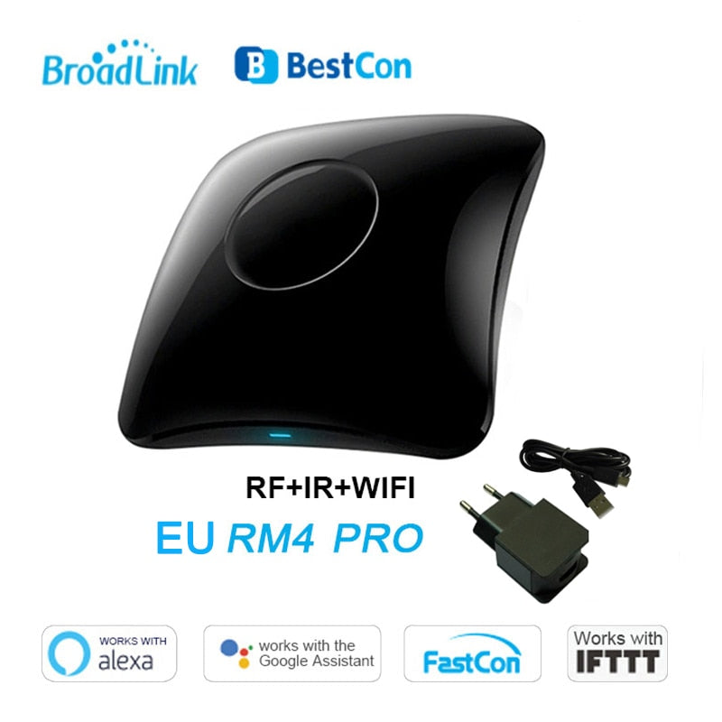 Broadlink RM4 Pro BestCon Rm4c Mini Wi-Fi Smart Control remoto universal de voz con Google Home y Alexa Smart Home HUB