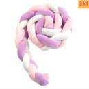 1M/2M/3M/4M Baby Knot Bumper in the Bed Newborn Pillow Cushion Cot Bumper Crib Bumper Tour De Lit Bebe Tresse