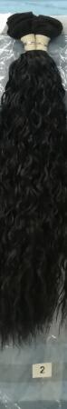 Lydia For Women Synthetic Curly Weave 3 Packs/Lot 18"-22" Nature Color Graysilver Wave Hair Bundles Jerry Curl Hair Extensions