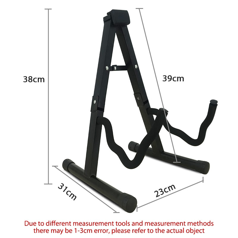 Soporte de guitarra portátil plegable Universal, trípode ligero plegable, instrumento de cuerda, estante Musical, accesorios para guitarra