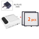 80W Nail Dust Collector Fan Vacuum Cleaner Manicure Machine Tools With Filters Strong Power Nail Art Tool Nail Vacuum Cleaner