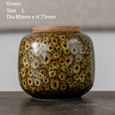 Memorial Container Pet Ashes Urn Handpainted Ceramics Urn Cremation Pet Bird Ash Holder Burial At Home