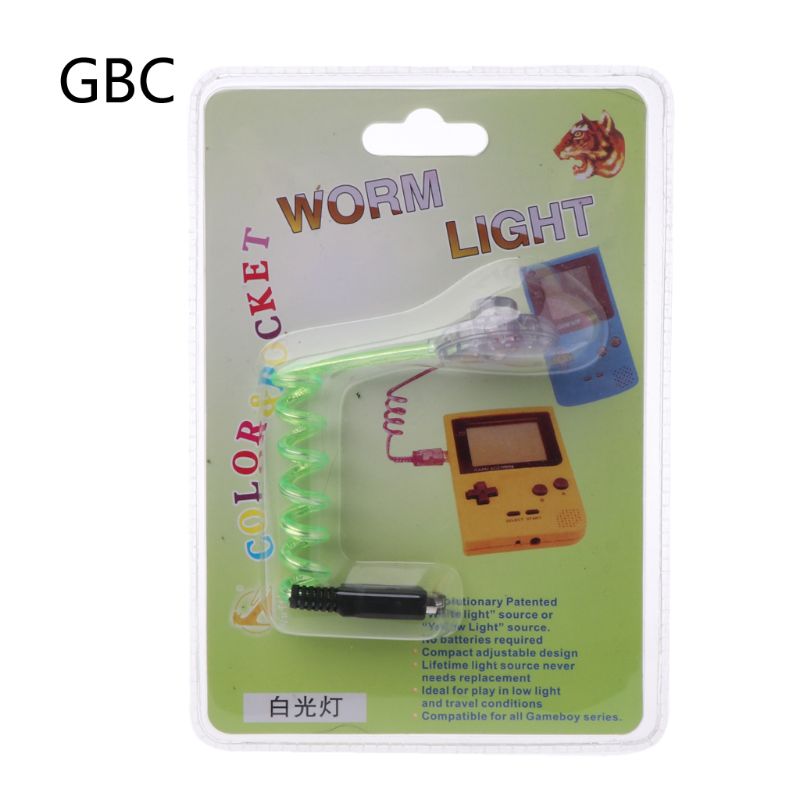 High Quality New Flexible Worm Light Illumination LED Lamps for Nintendo Gameboy  GBC GBP Console