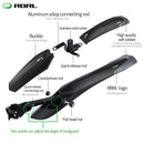 RBRL Bicycle Mudguard Set Mountain Bike Cycling Fender Adjustable MTB Widen Lengthen TPE Patent Quick Release E-Bike Protector