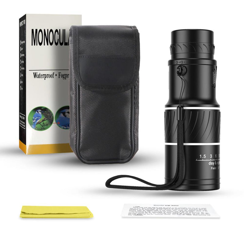 APEXEL Monocular Telescope Professional 16x52 BAK4 Prism Focus Zoom Lens Optical Night and Day Vision Outdoor Camping Tourism