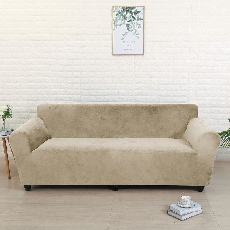 Velvet Sofa Cover Elastic Sofa Funda Sofa Cover for Living Room Corner sofa L-shaped Couch Slipcover housse canape dangle
