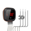 INKBIRD IBT-4XS Digital Rotation Reading Screen BBQ Meat Cooking Thermometer Bluetooth Connect Magnetic Design and 2/4 Probes