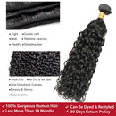 Deep Wave Bundles Deep Curly Hair Weaves Water Wave Bundles 30 Inch Brazilian Hair Extensions For Black Women Human Hair Bundles