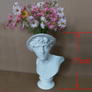 Resin Flower Pot Vase Home Decoration Pen Holder Makeup Brush Storage Box European Decoration Sculpture Model Sketch