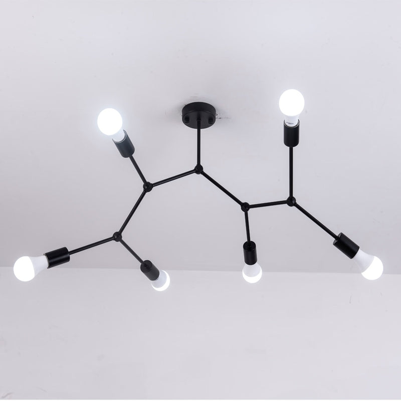 Modern LED Ceiling Chandelier Lighting Living Room Bedroom Molecular Chandeliers Multiple heads Creative Home Lighting Fixtures