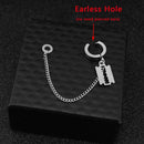 Edelstahl-Ohrringe Anti-verlorener Ohrclip Drahtlose Bluetooth-Kopfhörerhalter Zubehör Frauen Männer Ohrringe für Airpods