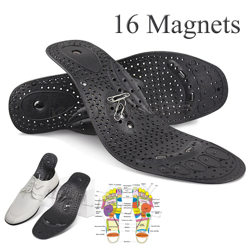 KOTLIKOFF Enhanced Upgrade 68 Magnetic Massage Insole Foot Acupuncture Point Therapy Insole Cushion Body Detox Slimming Magnetic