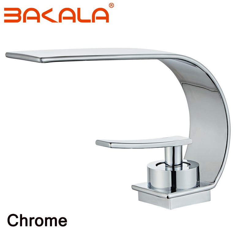 Luxury Bathroom Faucet Hollow design Bathroom Basin Faucet Cold &amp; Hot Water Mixer Sink Tap Single Handle Deck Mounted Black Tap