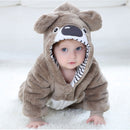 Kawaii Koala  Costume Baby Kigurumis  Animal Cosplay Jumpsuit Winter Warm Pajama Boys Girls  Halloween Carnival Gift