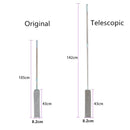 Telescopic Dust Brush Fur Haor Dust Home Cleaning Flexible Long Handle Housework Bed Cleaning Bottom Mop Gap Microfiber Duster