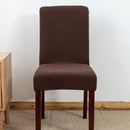 1/2/4/6pcs Dining Chair Cover Jacquard Spandex Slipcover Protector Case Stretch for Kitchen Chair Seat Hotel Banquet Elastic