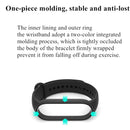 For Xiaomi mi band 3 4 5 Strap Bracelet Accessories Pulseira Miband Replacement Silicone Wriststrap Smart Wrist for Mi Band 5 4