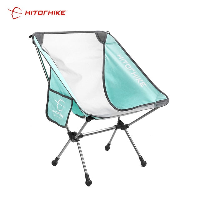 Hitorhike Travel Ultralight Folding Chair Superhard High Load Outdoor Camping Portable Beach Hiking Picnic Seat Fishing Chair