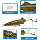13cm 16g nuevo Whopper Plopper flotante Popper señuelo de Pesca con cola suave giratoria Artificial cebo duro Swimbait Pesca