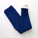 SALSPOR 2XL Warm Winter Thick Leggings Women Wool Fleece Females Clothing Lambskin Cashmere Velvet Pants Elasticity S-2XL