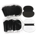 200Pcs  (100Pairs) Disposable Anti Sweat Pads Black Armpits Sweat Stickers Underarm Sweat Absorbing Cotton for Armpits Linings