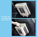 Kitchen Folding Trash Can Car Recycle Bin Trash Bin Kitchen Dustbin Garbage Rubbish Bin Garbage Can Waste Bin For Kitchen