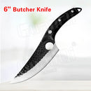 Fish Filleting Knife Stainless Steel Boning Knife Handmade Fishing Knife Kitchen Meat Cleaver Camping Cutter Chef Knives