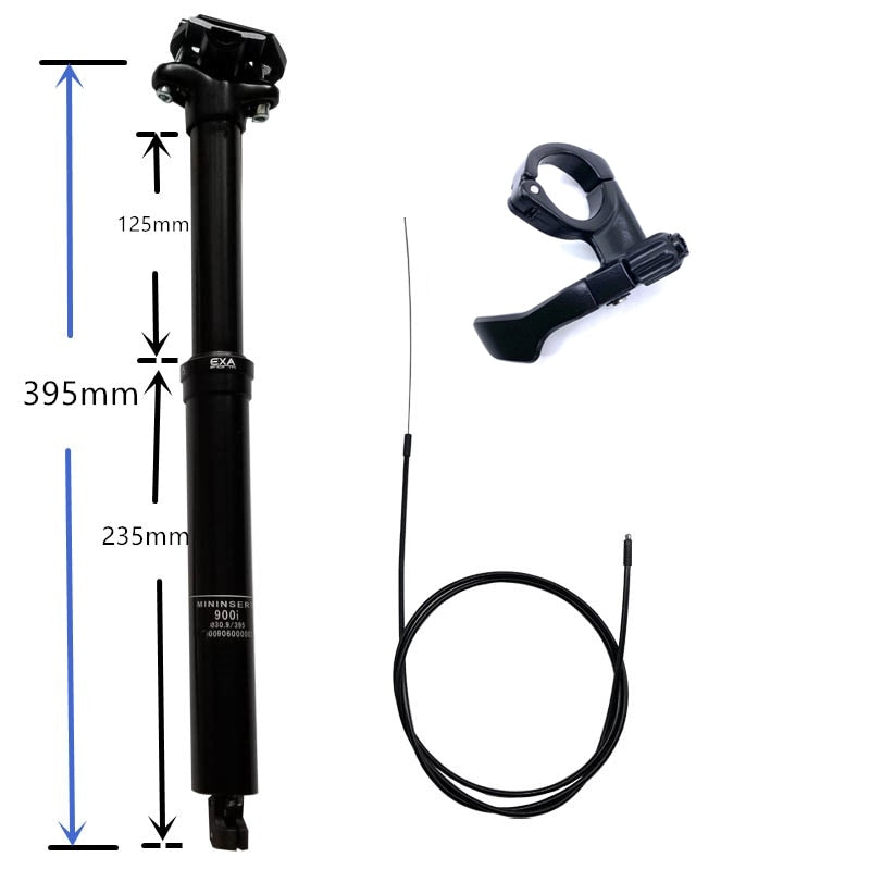 KS EXA Form 900I MTB Dropper seatpost adjustable height mountain bike 30.9/31.6mm  Cable Remote hand control hydraulic seat tube