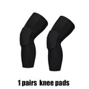 Men Sports Kneepad Elbow Shock Guard Compression Padded Shorts Shirt Vest Set Soccer Basketball Protective Gear Chest Rib Guards