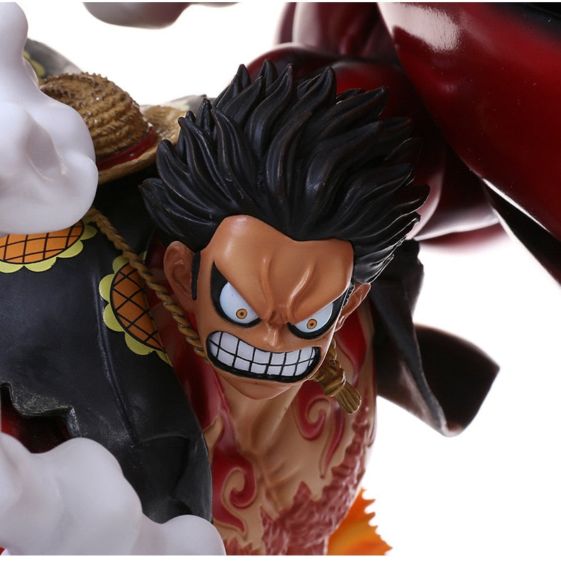 One Piece Action Figures Luffy King Kong Punch Statue PVC Action Figure Toy 240mm One Piece Anime Monkey D Luffy Figurine