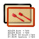 Professional Grade Silicone Baking Mats Set Non Stick Sheet Mat BPA Free Liner Sheets Bakeware for Macarons Cookies Bread Making