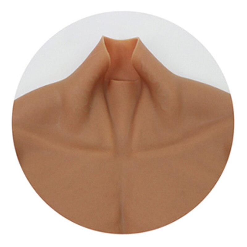 KnowU Silicone Pregnant Belly Fake Belly Cotton Filler High Simulation S/M/L Size