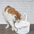 Pet Water Fountain Automatic Power-off When Lack of Water Bird Water Dispenser Dog Automatic Drinking Fountain 2L With LED Light