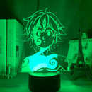 Acrylic Night Light Lamp Manga The Seven Deadly Sins Gadget for Home Room Decorative Light Meliodas Figure Kids Table Lamp Gift