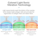 AmazeFan Facial Neck Massager 3 Colors Led Photon Therapy lifting Wrinkle Removal Beauty Device Reduce Double Chin Skin CareTool